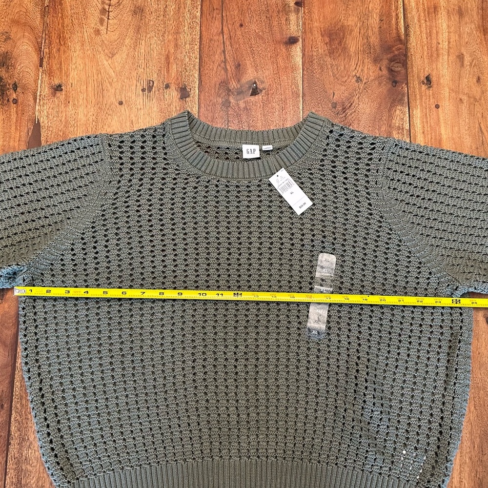 ☀️ New! GAP Crochet Crewneck Sweater - Picture 6 of 13